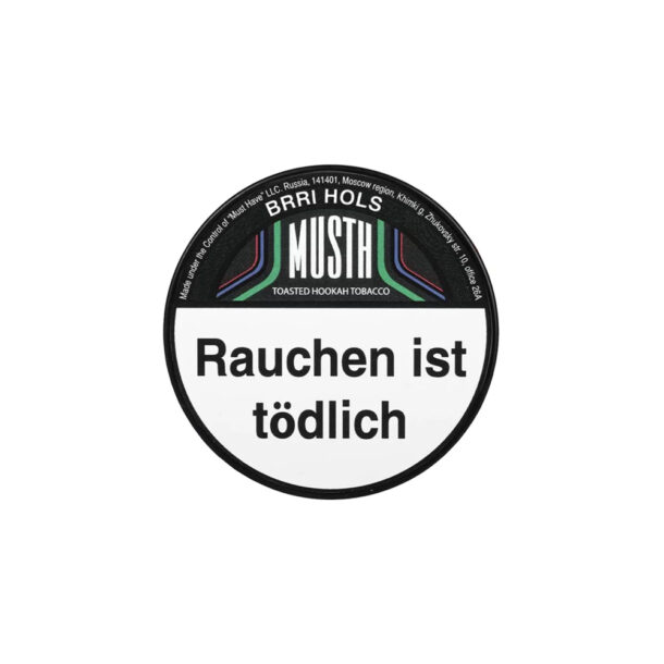 MUSTH Tabak BRRI HOLS 125g.JPG